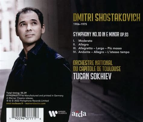 Dmitri Shostakovich Symphony No Sokhiev Tugan