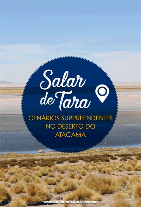 Salar de Tara Cenários surpreendentes natureza única e muita cor no