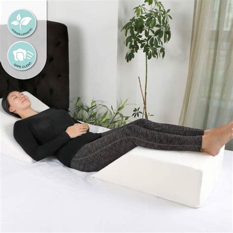 Moon Leg Elevation Pillow Elevating Leg Rest To Reduce Swelling Back