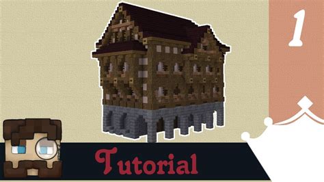 Gro Es Mittelalter Haus Bauen Minecraft Tutorial Part Youtube