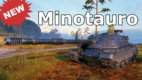 World Of Tanks Controcarro Minotauro New Italian Tank Youtube