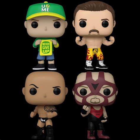 Funko Pop WWE John Cena Rick Rude The Rock Vader Pop Hobbies