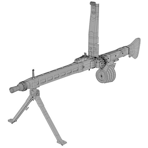 mg3 machine gun 3D Models - CGTrader.com