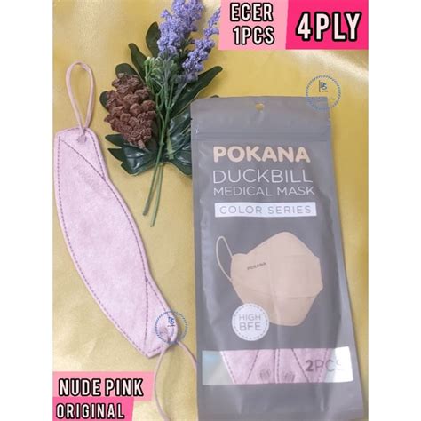 Jual Pokana Duckbill Nude Pink Ply Isi Color Series Original