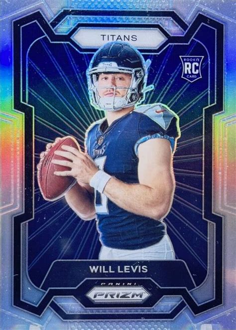 Will Levis Prizm Rookie Variation Silver Price Guide