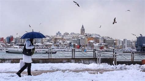 Stanbul Da Hafta Sonu Kar Ya Acak M Resmi A Klama Geldi