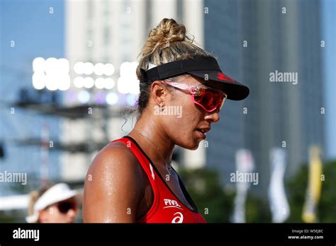 Tokyo Japan 28th July 2019 Brandie Wilkerson Can Beach Volleyball