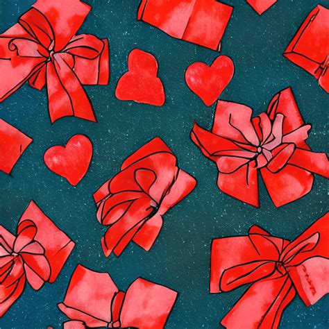 Vintage Romantic Red Jean Wrapping Paper · Creative Fabrica