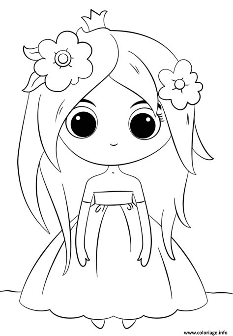 Coloriage Princesse Disney Kawaii Soalan Duabelas