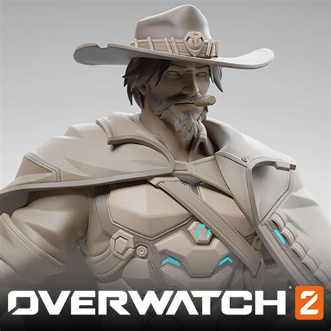 Artstation Overwatch 2 Cole Cassidy Highpoly