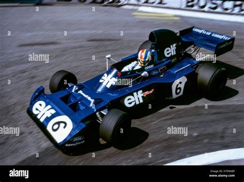 Cevert Francois Fra Elf Team Tyrrell Tyrrell Ford Action