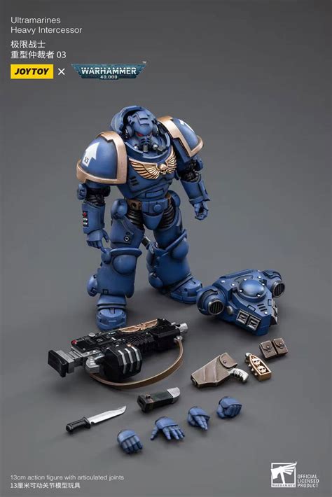 Joytoy Wh40k Ultramarines Heavy Intercessor Set Joytoy Figure