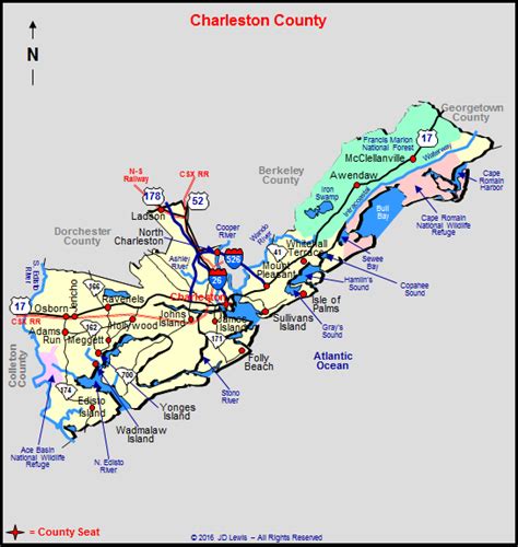 Charleston County Map