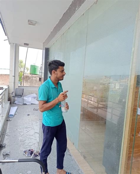 Frosted Glass Film Installation Service In Dehradun Doon Blinds