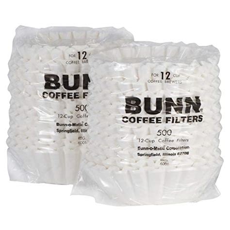 Bunn 12 Cup Commercial Coffee Filters 1000 Count 20115 0000