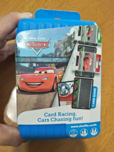 Cars Shuffle Cards Game Hobbies And Toys Toys And Games On Carousell