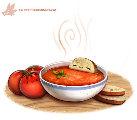 Artstation Daily Paint 1083 Tomato Soup