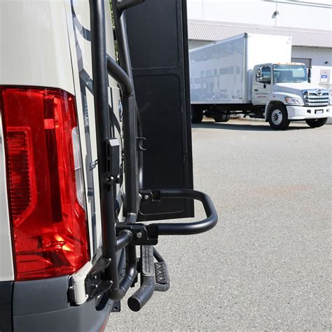 Tec Vanlife Rear Door Ladder Tire Carrier For Mercedes Sprinter Vans