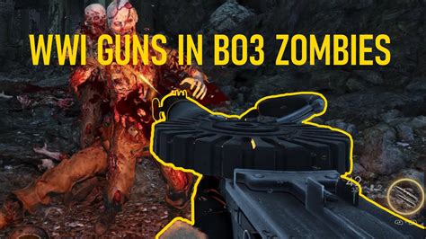 Battlefield Guns In Bo Zombies Forbidding Coast Custom Map Youtube