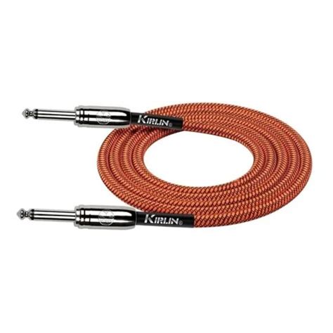 Cable Para Instrumento Kirlin Profesional Iwcc Pn M Ora Color Naranja