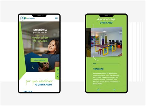 Website Colégio Unificado Quax Desenvolvimento e Criação de
