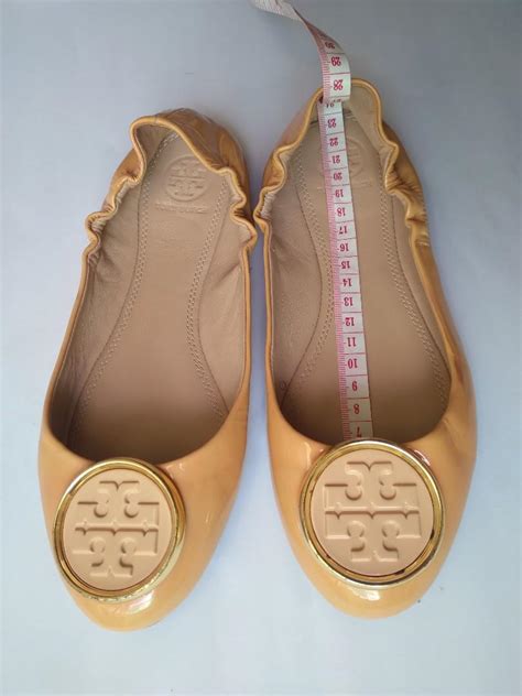 Tory Burch Nude Patent Ballet Flats Luxury Sneakers Footwear On