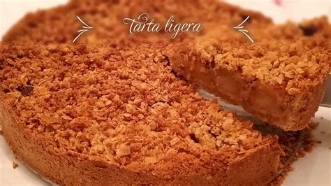 Tarta De Manzana Y Avena Crujiente Avenasin Az Car Sin Harina