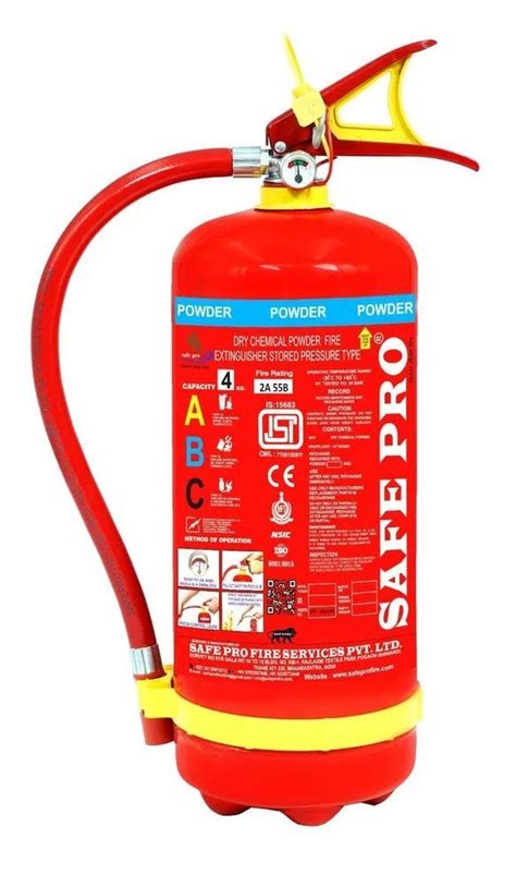 ABC Fire Extinguisher 6 Kg Make Safepro Model Safepro Premium At