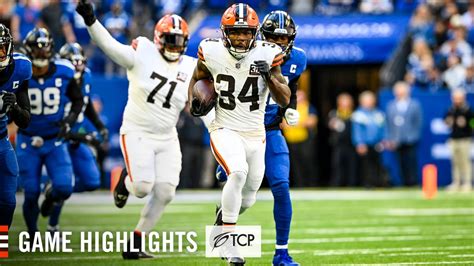 Game Highlights: Browns vs. Colts