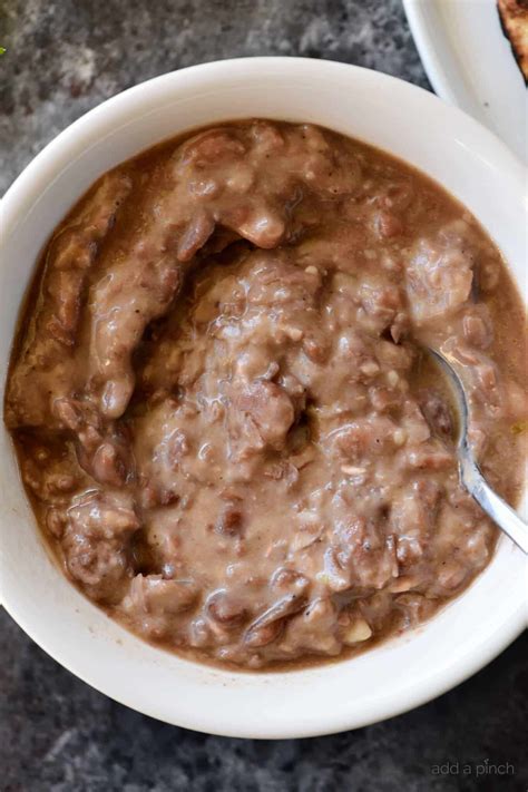 Refried Beans Recipe Add A Pinch