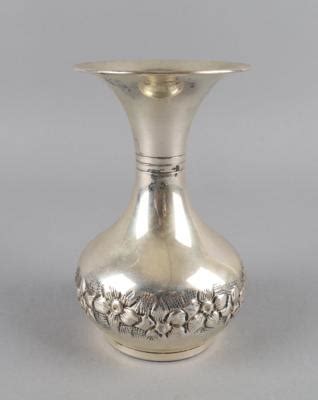 Italienische Silber Vase Silber 14 04 2023 Erzielter Preis EUR