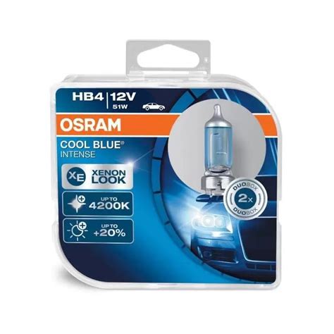 Osram Cool Blue Intense Hb4 Car Headlight Bulbs Powerbulbs Uk