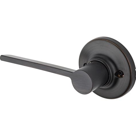 Kwikset Ladera Venetian Bronze Dummy Door Handle At