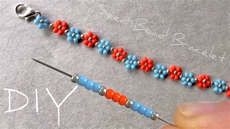 Daisy Chain Bracelets Tutorial Beaded Daisy Bracelet YouTube