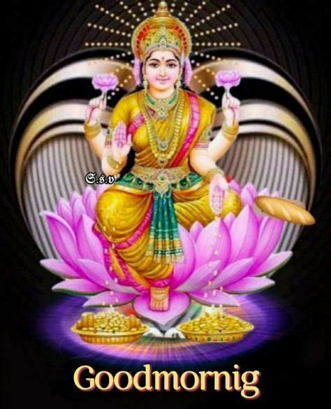 Good Morning Lakshmi Mata Images Good Morning Images Good Morning