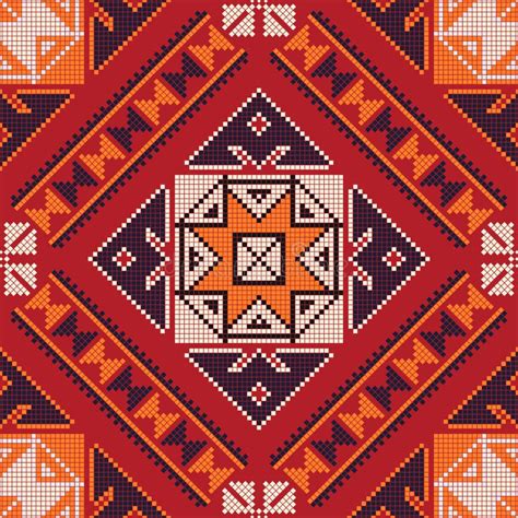 Kilim Pattern Stock Vector Illustration Of Design