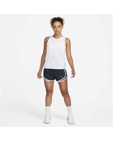 Nike Tempo Running Shorts In Blue Lyst