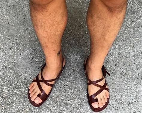 Sandalias De Gladiador Para Hombre Hasta El Tobillo Sandalias De