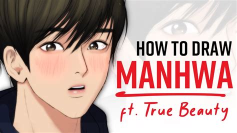 How To Draw True Beauty Webtoon Art Style Youtube