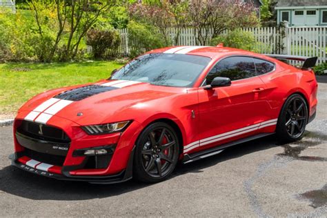 2021 Ford Mustang Shelby Gt500 Carbon Fiber Track Pack For Sale On Bat Auctions Closed On May