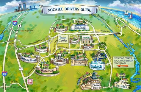 Nocatee Map | Nocatee | Ponte Vedra Beach, Florida Home, New Homes ...