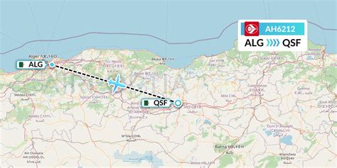 AH6212 Flight Status Air Algerie Algiers To Setif DAH6212