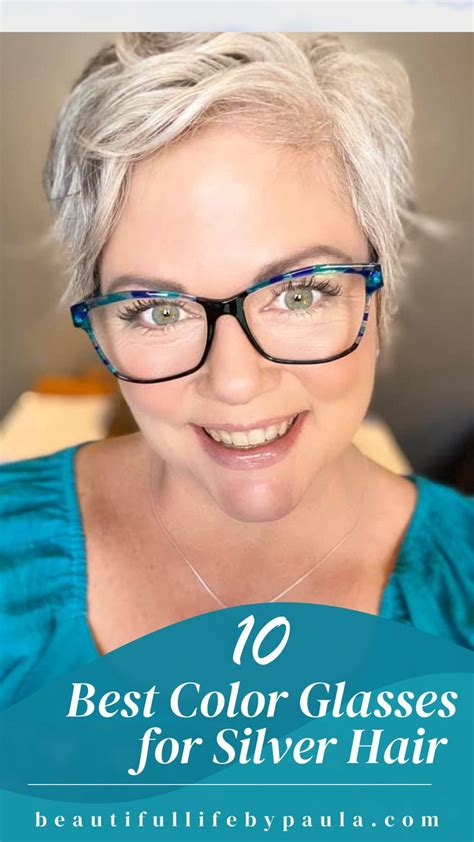 10 Best Color Glasses For White Hair That Will Make You Look Fabulous