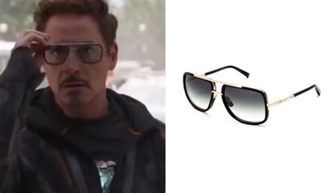 Tony Stark Robert Downey Jr Glasses In Avengers Infinity War