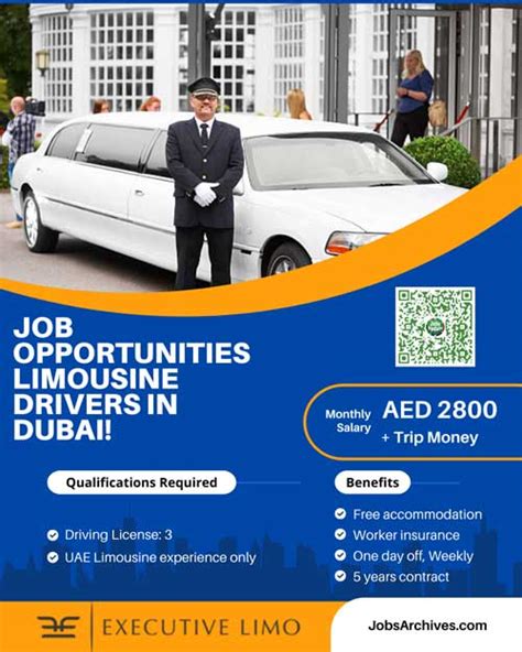 Job Opportunities For Limousine Drivers In Dubai 2023