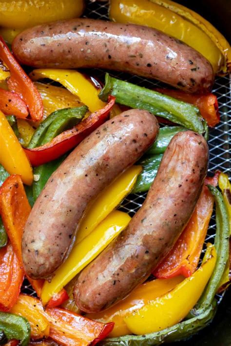 Air Fryer Sausage And Peppers Keto Tasty Air Fryer Recipes