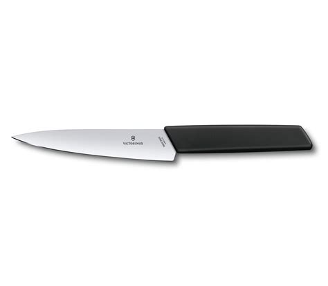 Couteau Chef Victorinox Swiss Modern Lame 15 Cm Manche Noir