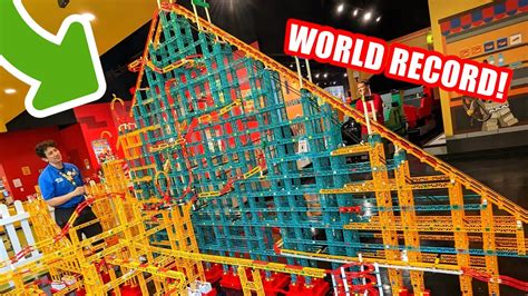 World's Largest LEGO Roller Coaster with 140ft/42m of Track! | Brick ...