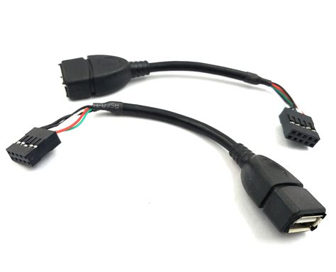 Duttek Usb Header To Usb Cablemotherboard Usb 20 Adapter Cable Usb 20 Type A