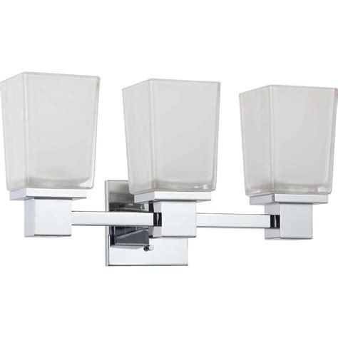 Shop 3-Light Polished Chrome Bathroom Vanity Light at Lowes.com